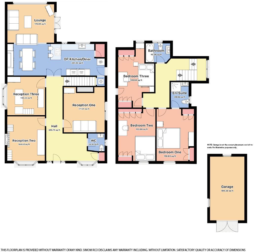 3/4 Bed Queens Park Avenue, Bournemouth floorplan