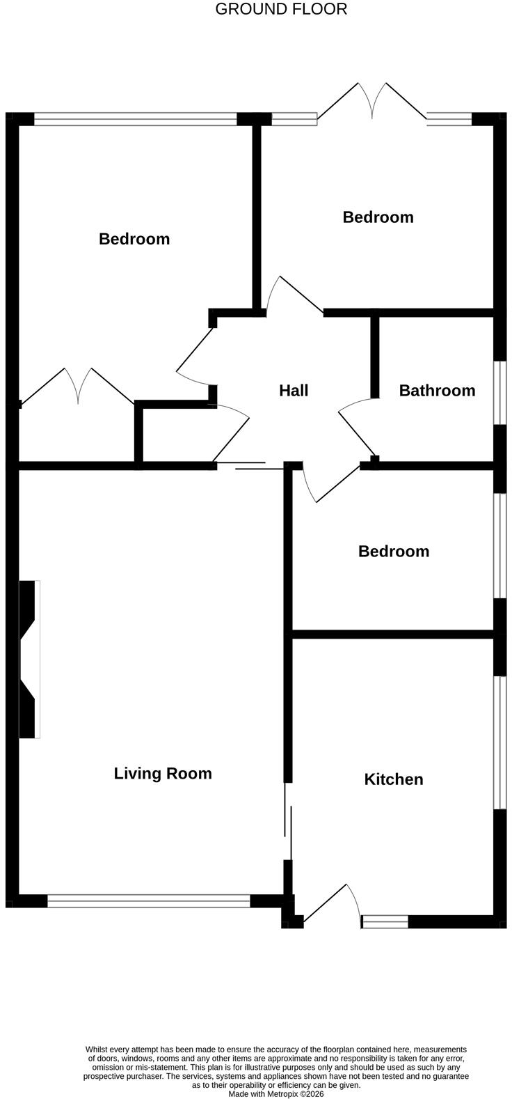 21 Ingleborough Drive, Barnoldswick, BB18 5QB floorplan