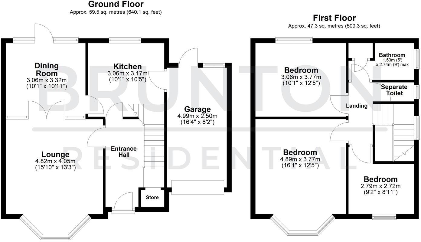 Briardene Crescent, Newcastle Upon Tyne, NE3 floorplan
