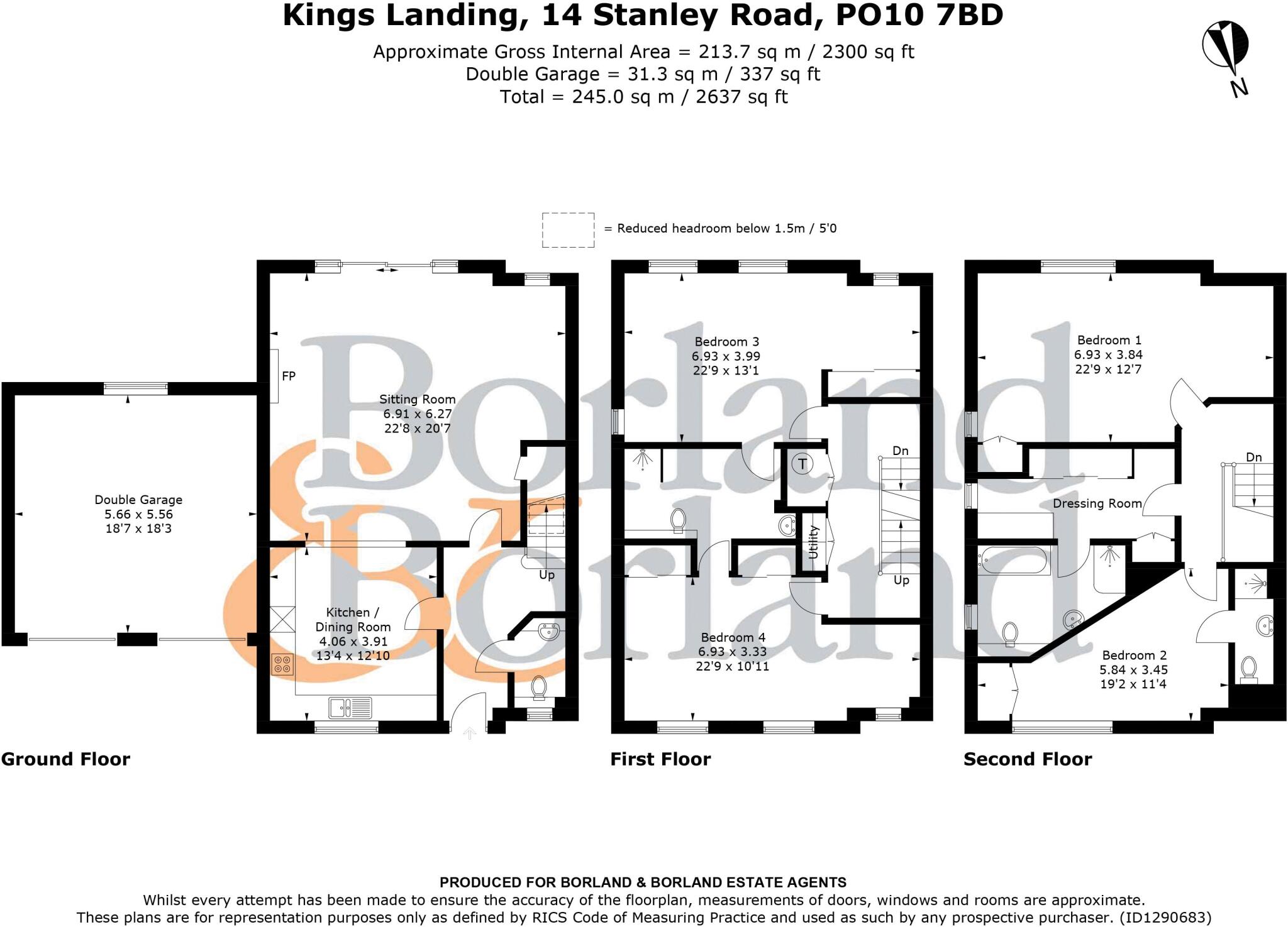 Stanley Road, Emsworth floorplan
