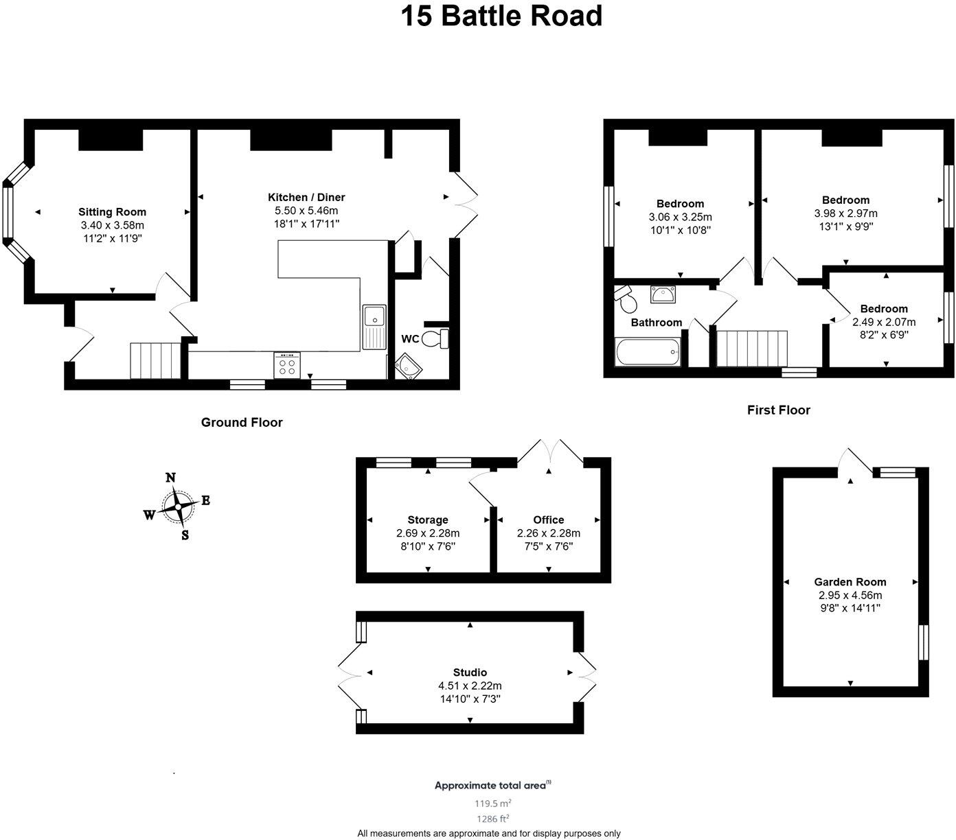 Battle Road, Newbury, Berkshire, RG14 floorplan