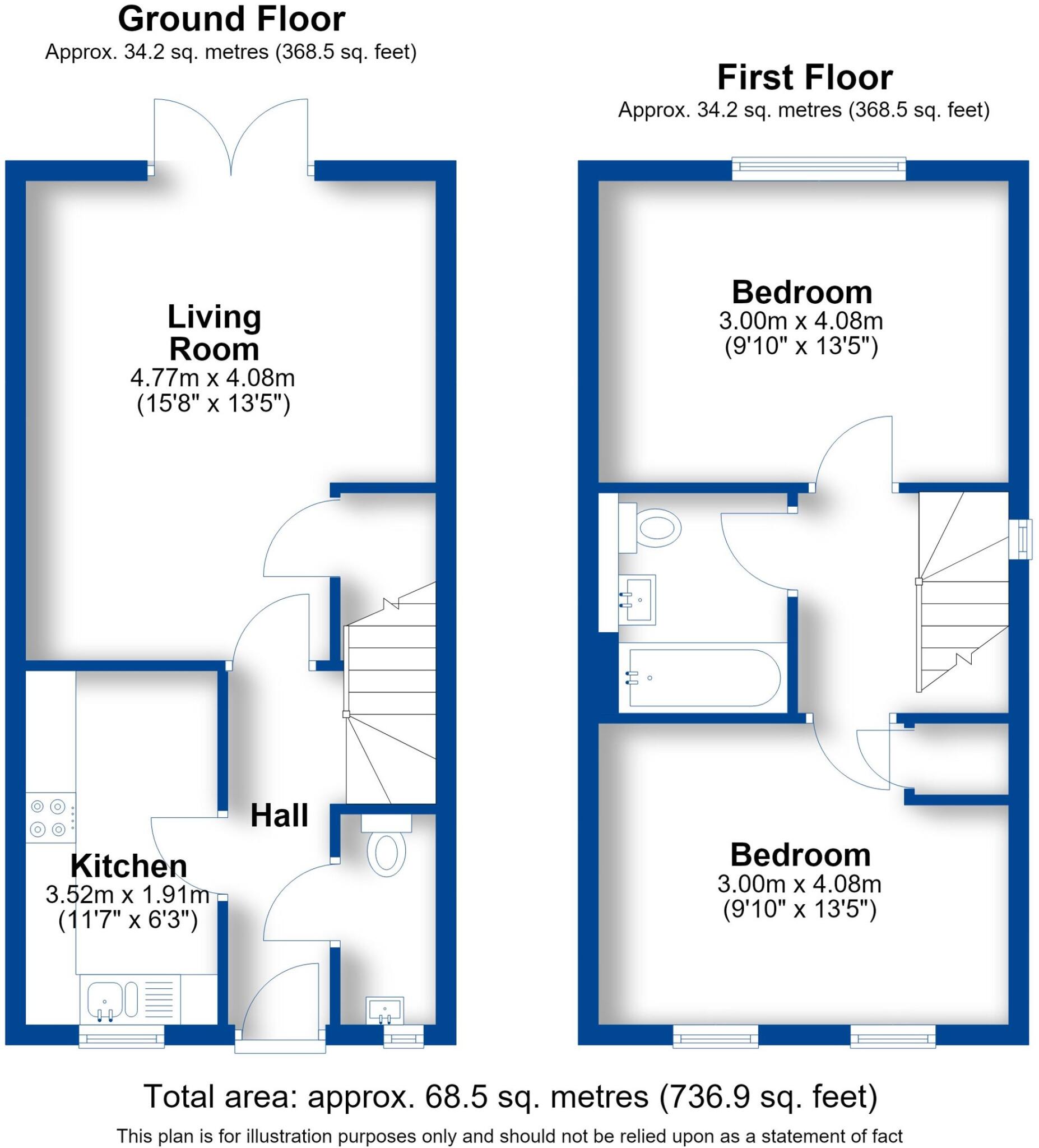 Roseacre Gardens, Warwick, CV34 floorplan