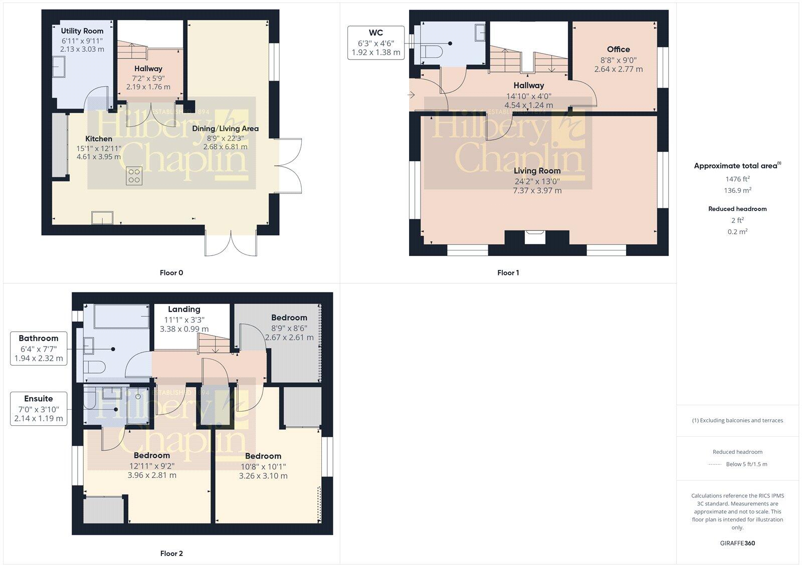 Magnolia Crescent, Great Warley, Brentwood, Essex, CM13 floorplan