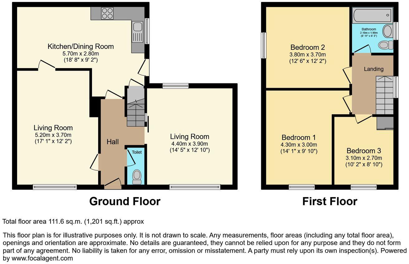 Valley Road, Ibstock, LE67 floorplan