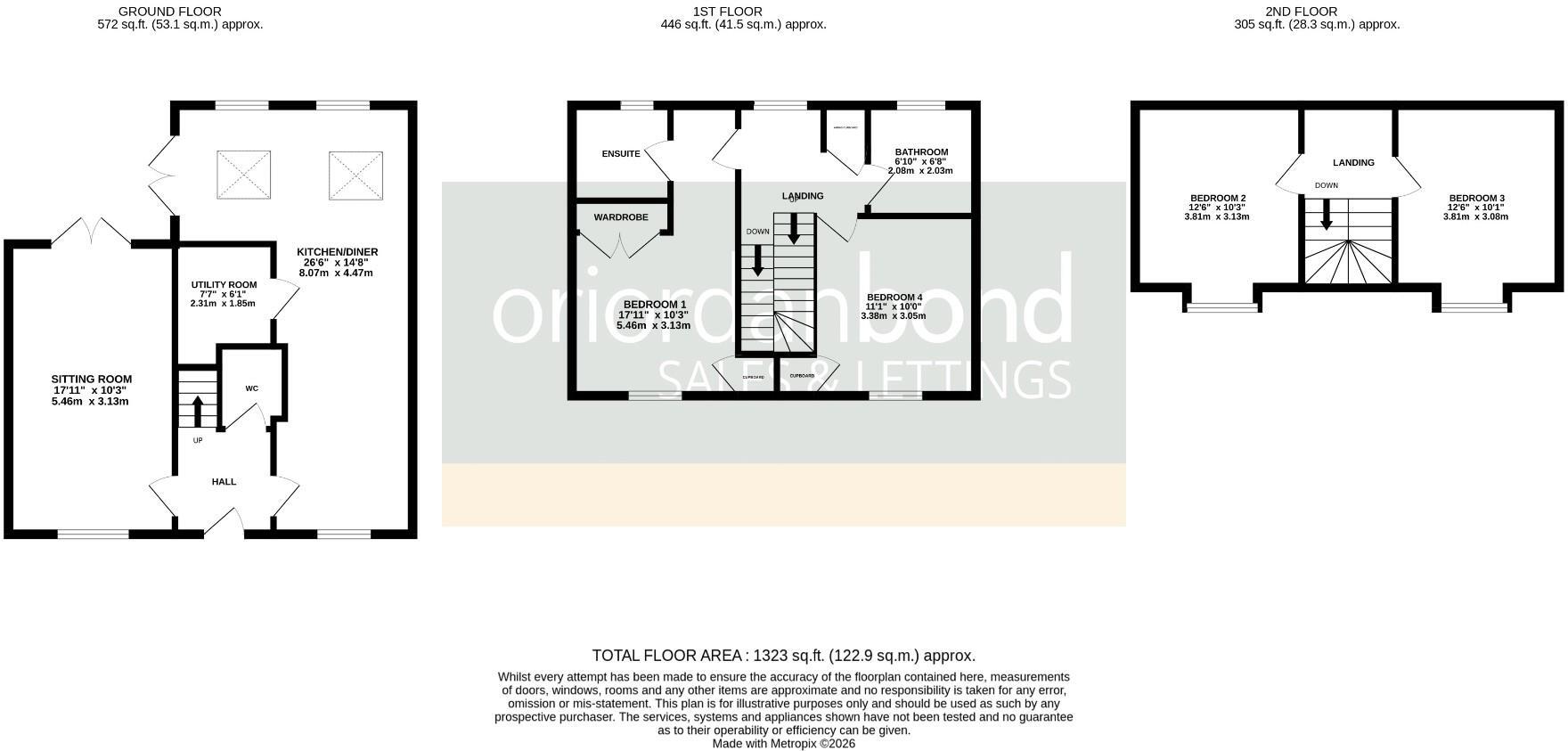 Dave Bowen Close, St. Crispin, Northampton NN5 floorplan