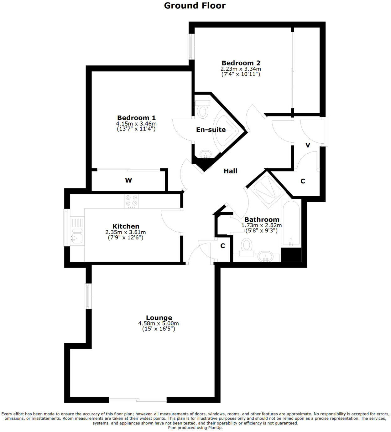 1 Heywood Gardens, Skelmorlie, PA17 5DP floorplan