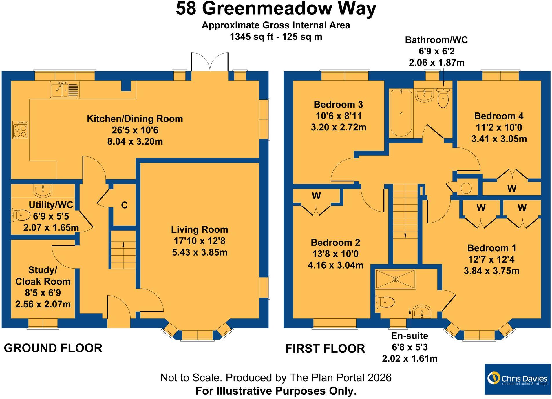 Greenmeadow Way, Rhoose, CF62 floorplan