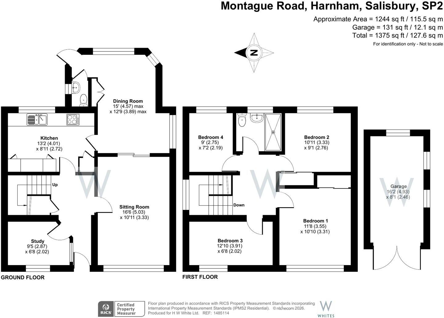 Montague Road, Harnham, Salisbury floorplan