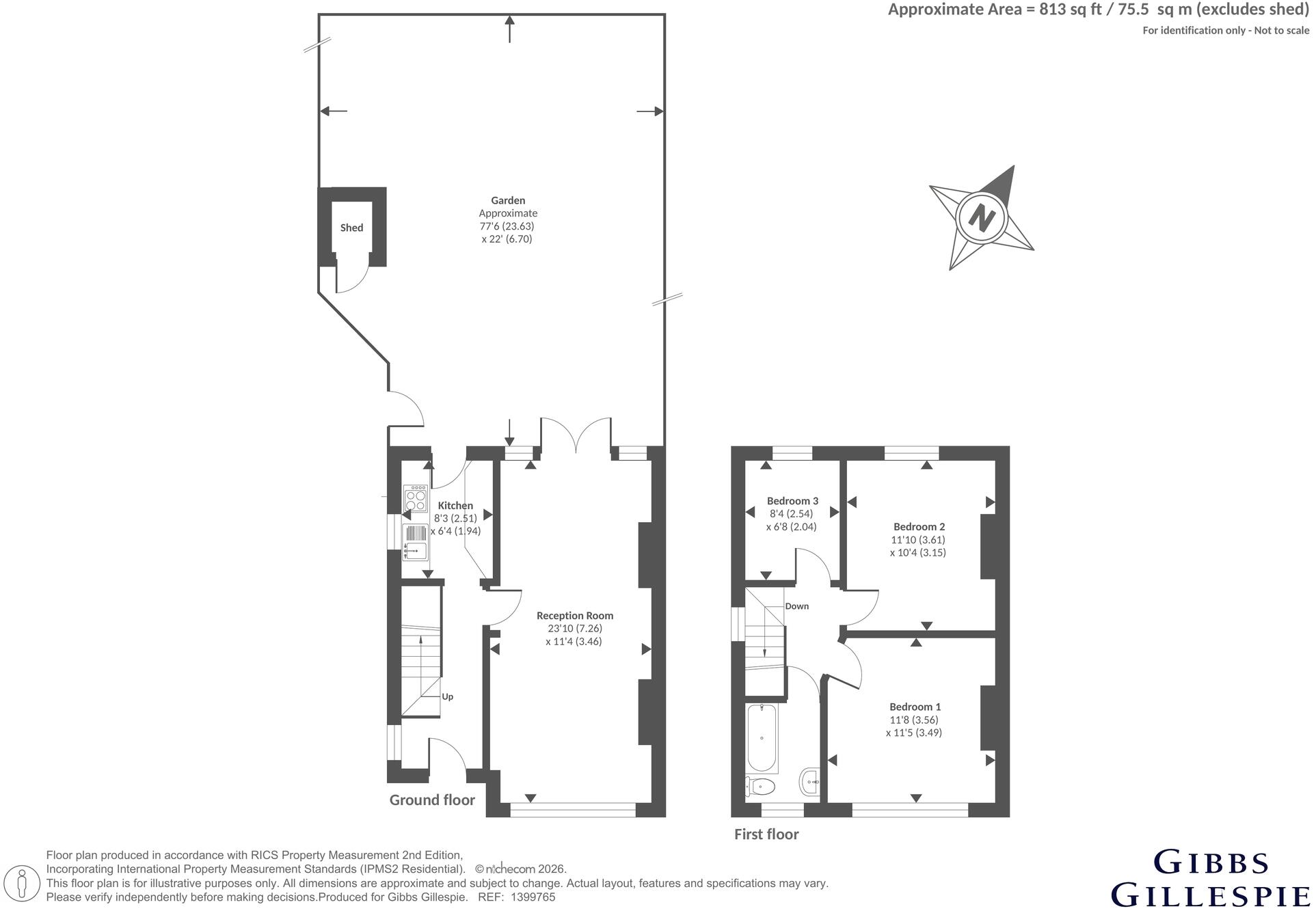 Stanhope Park Road, Greenford floorplan