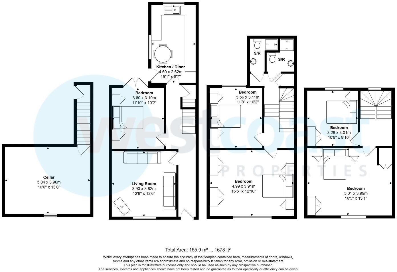Jacobs Wells Road, Bristol, Somerset, BS8 floorplan