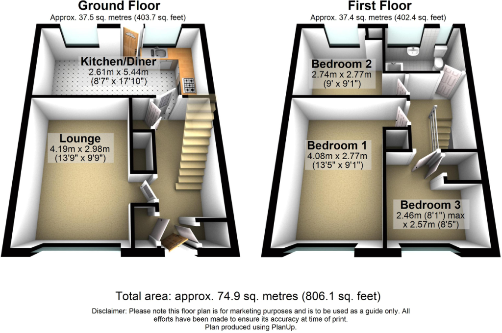 Tyrer Walk, Lowton, Warrington WA3 2LW floorplan