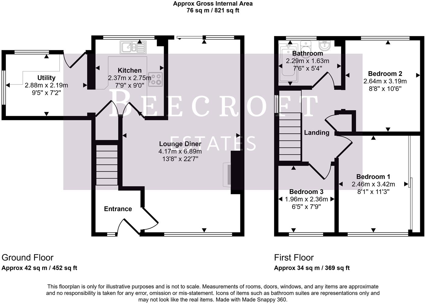 Saffron Road, Tickhill, Doncaster floorplan