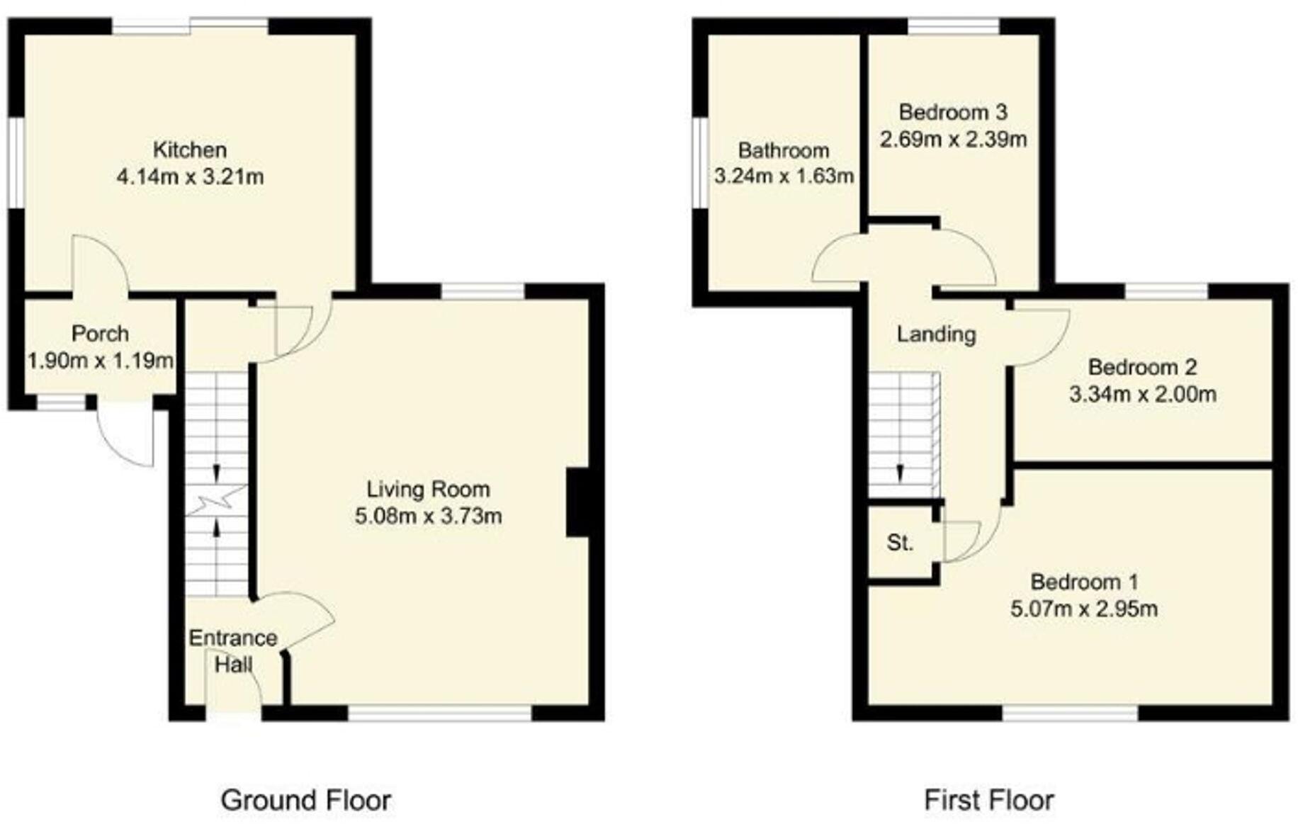 The Common, Dewsbury, WF12 floorplan