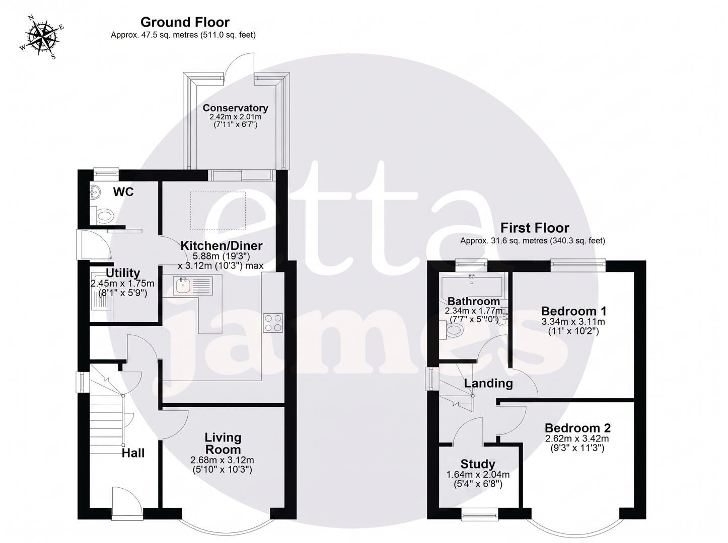 Braemar Road, Leamington Spa floorplan