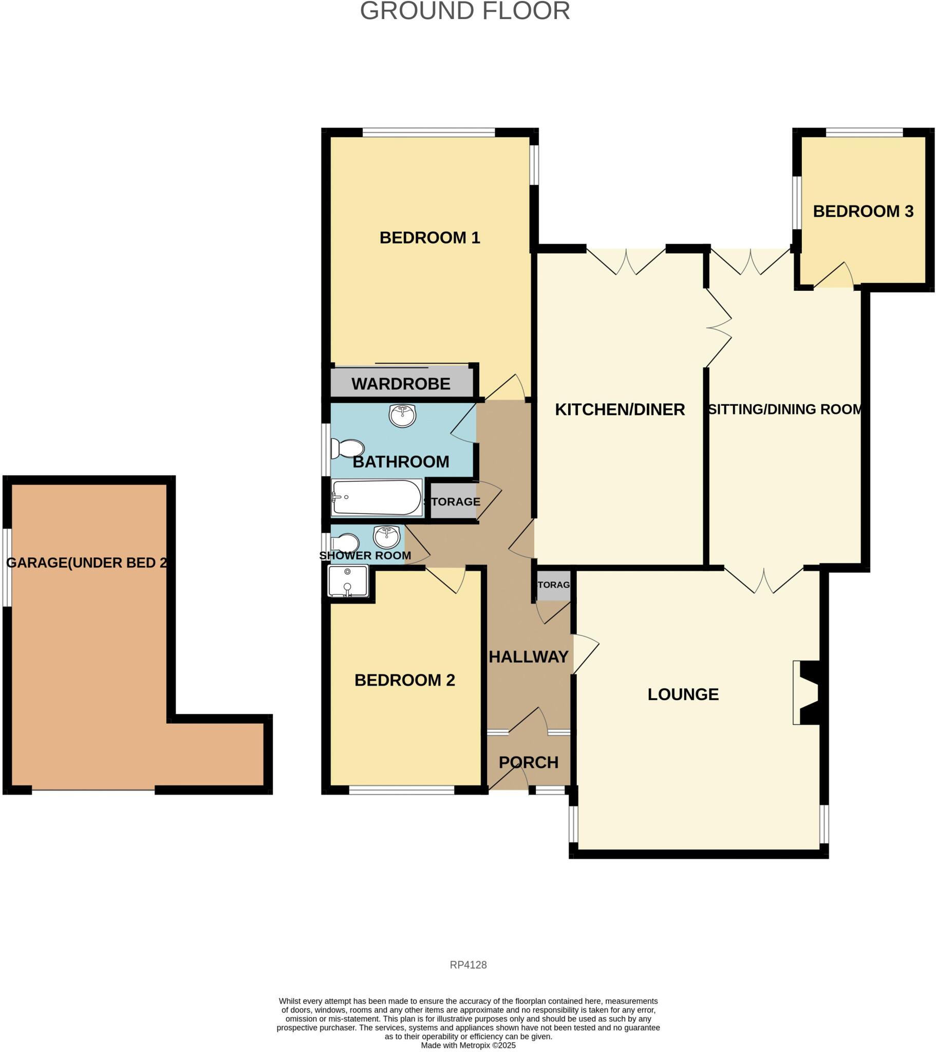 Pen Y Bryn Road, Upper Colwyn Bay floorplan
