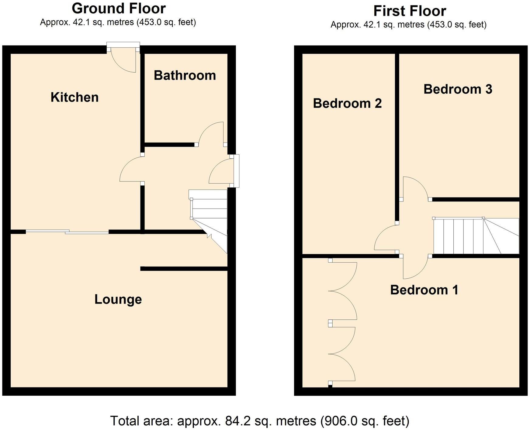 Wall Street, Gainsborough, DN21 floorplan