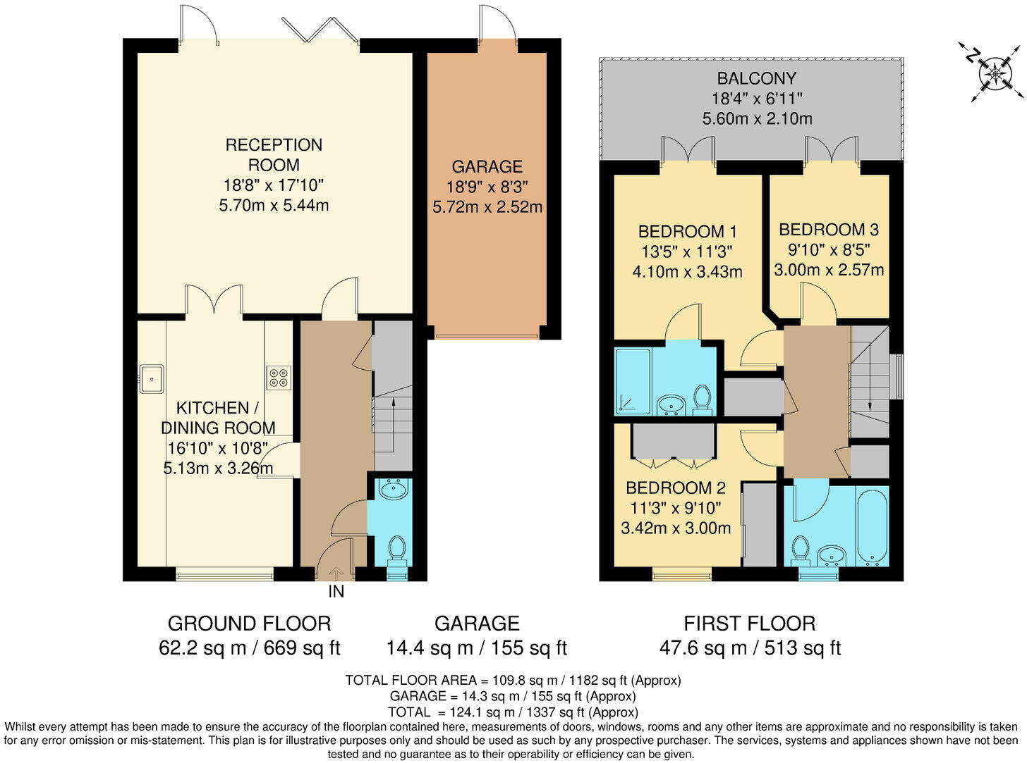 Hillbury Crescent, Warlingham, CR6 9TS floorplan