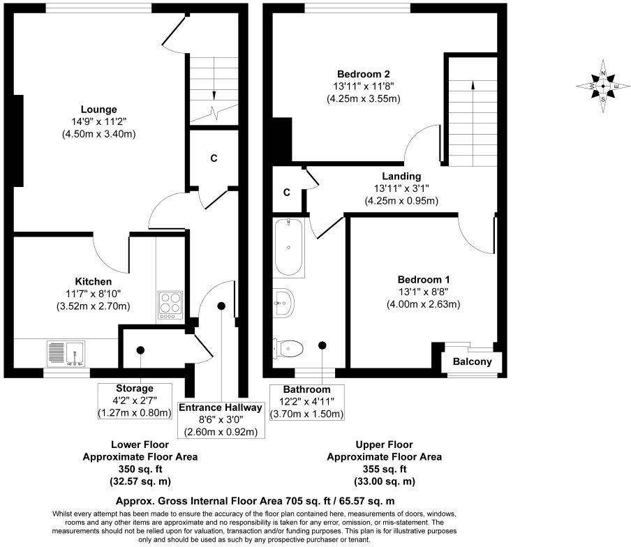 62A Storrington Avenue, Liverpool, Merseyside, L11 9AS floorplan