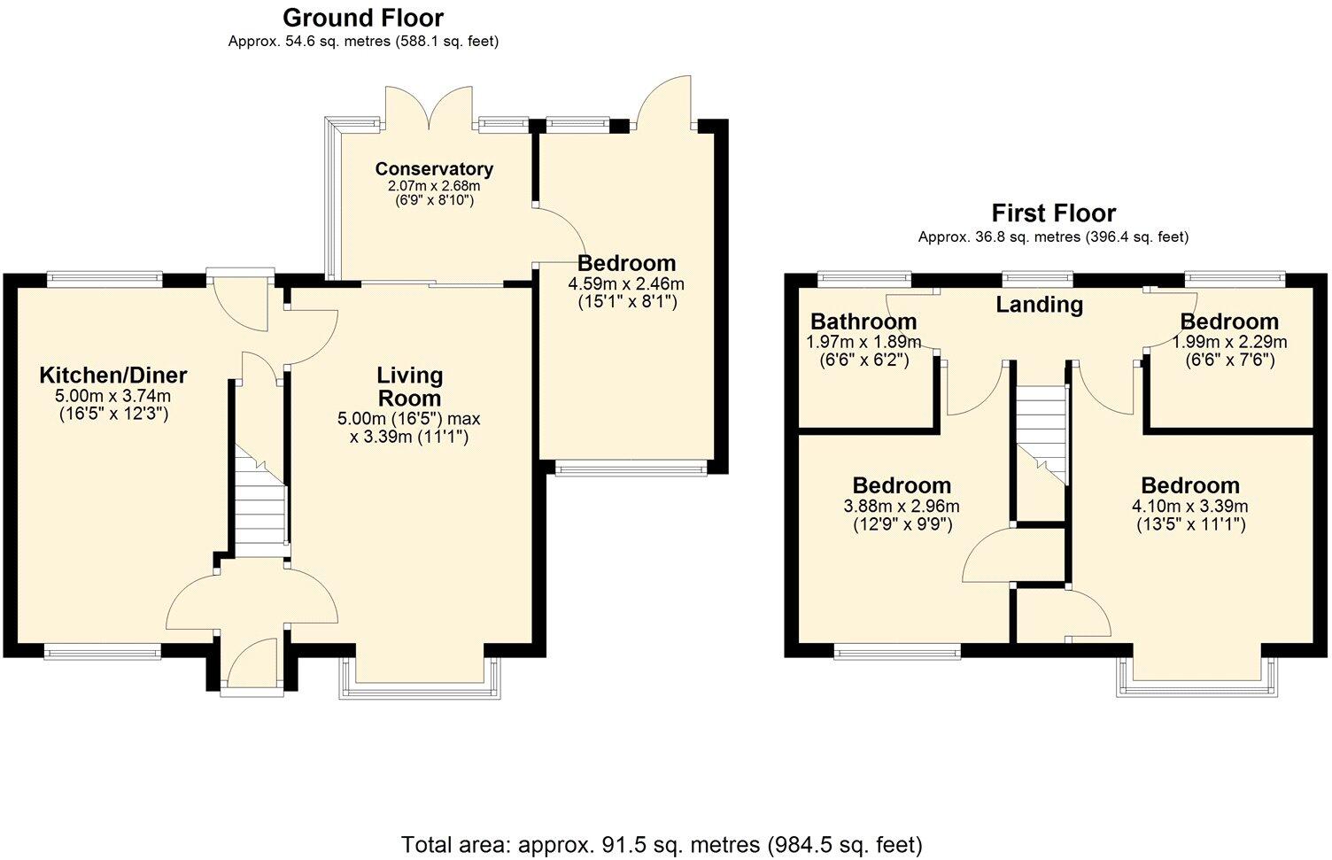 The Carters, Netherton, L30 floorplan