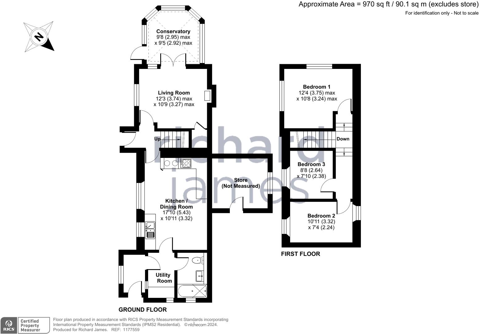 Greatfield, Swindon, SN4 floorplan