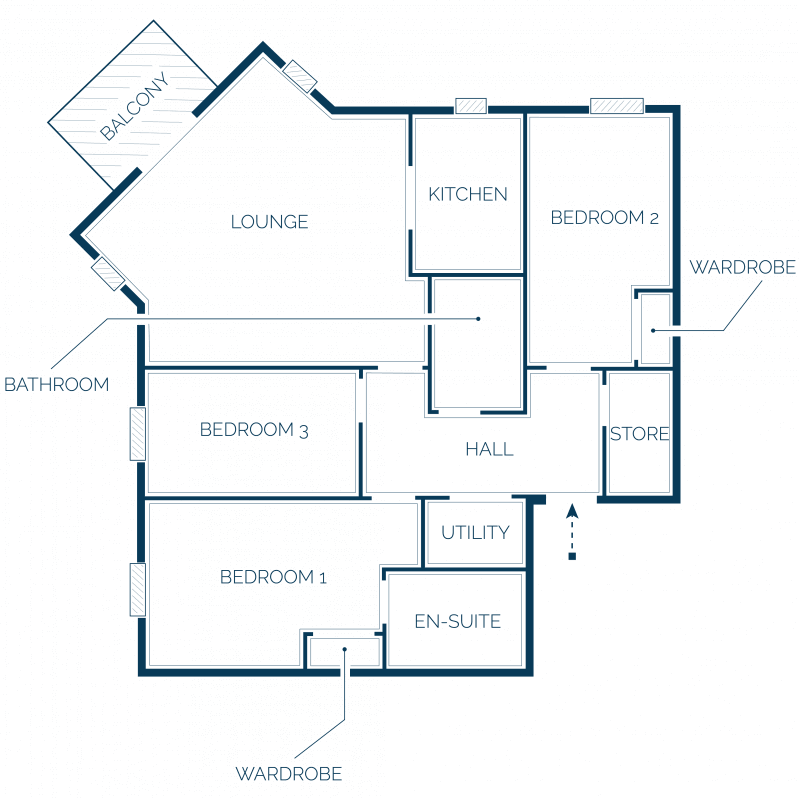 The Cottons Factory Street, Ramsbottom, Bury, BL0 floorplan