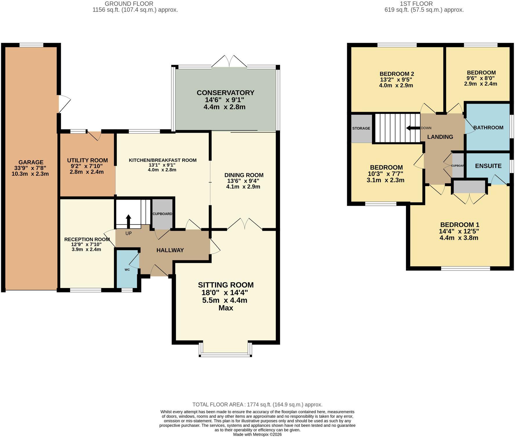 Countess Gardens, Littledown, BH7 floorplan
