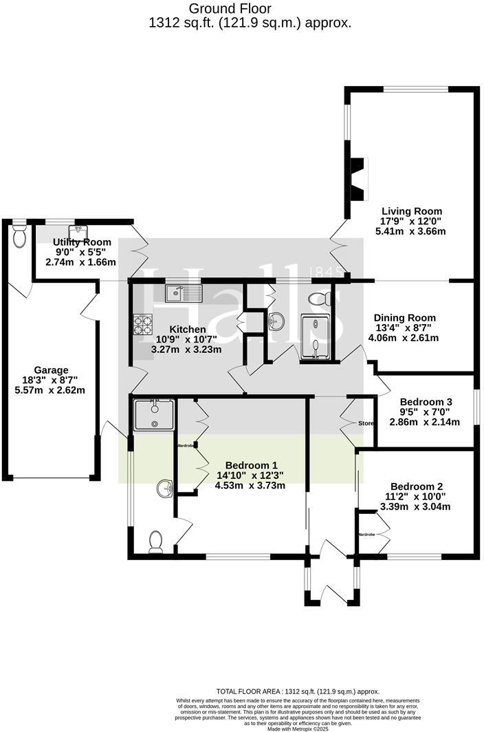 Alkington Road, Whitchurch. floorplan