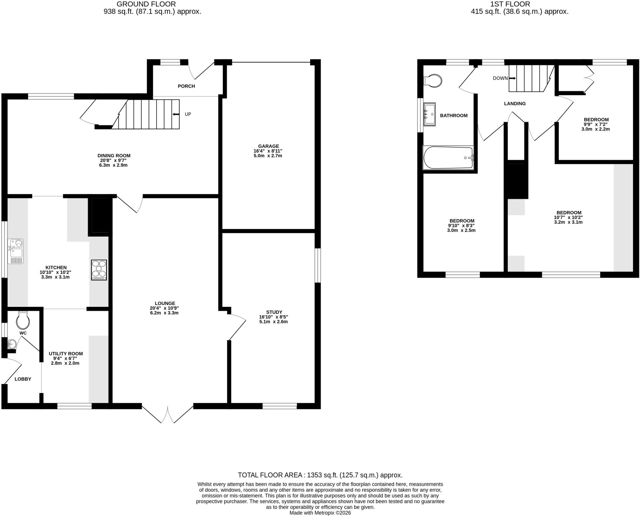 Ascot Road, Wigginton, York floorplan