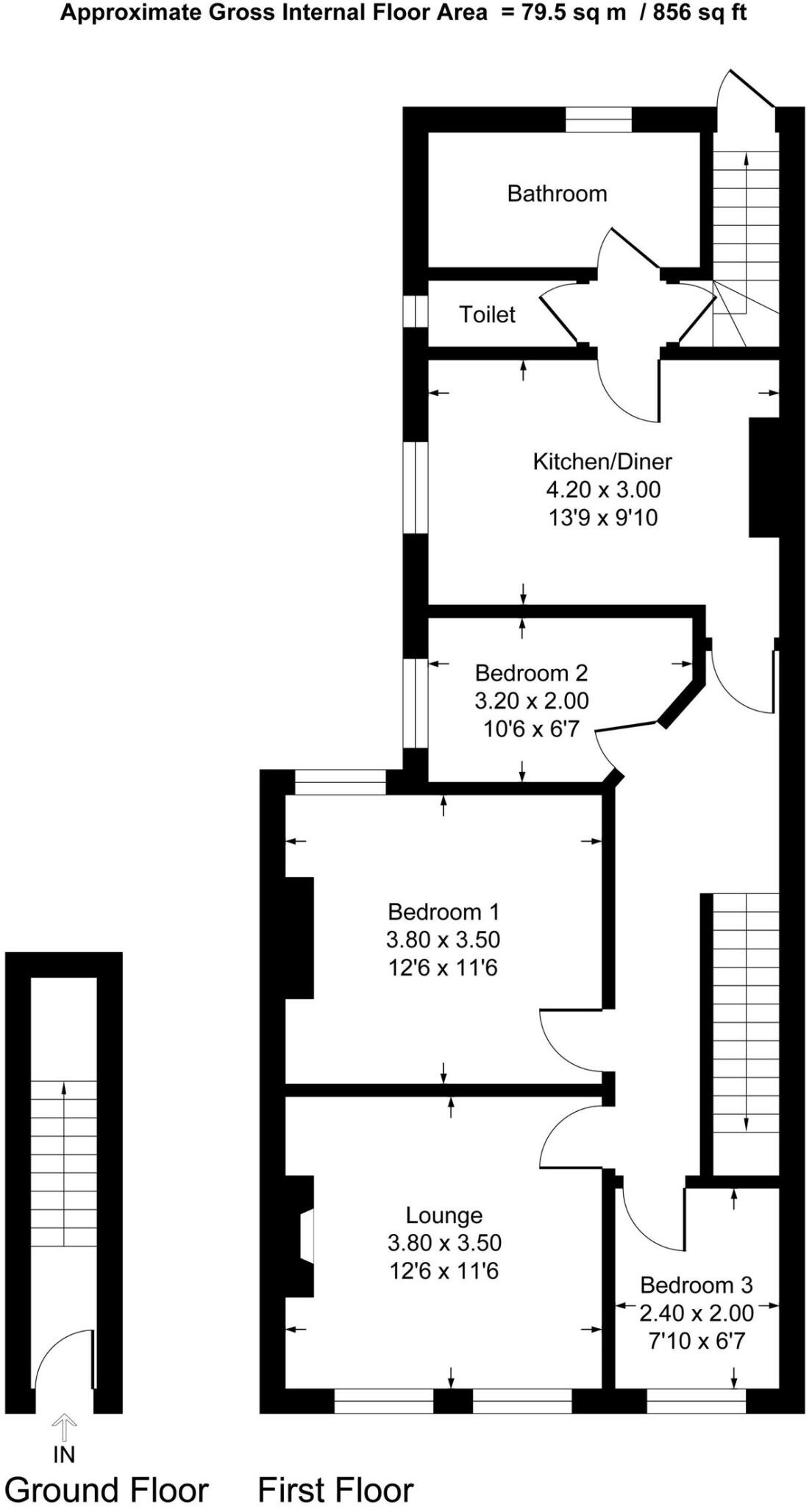 Callis Road, Walthamstow, E17 floorplan