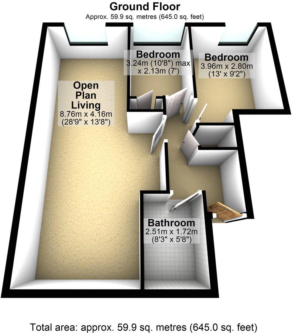 Shaw Lodge, Lodge Street, Wardle, Rochdale, OL12 floorplan