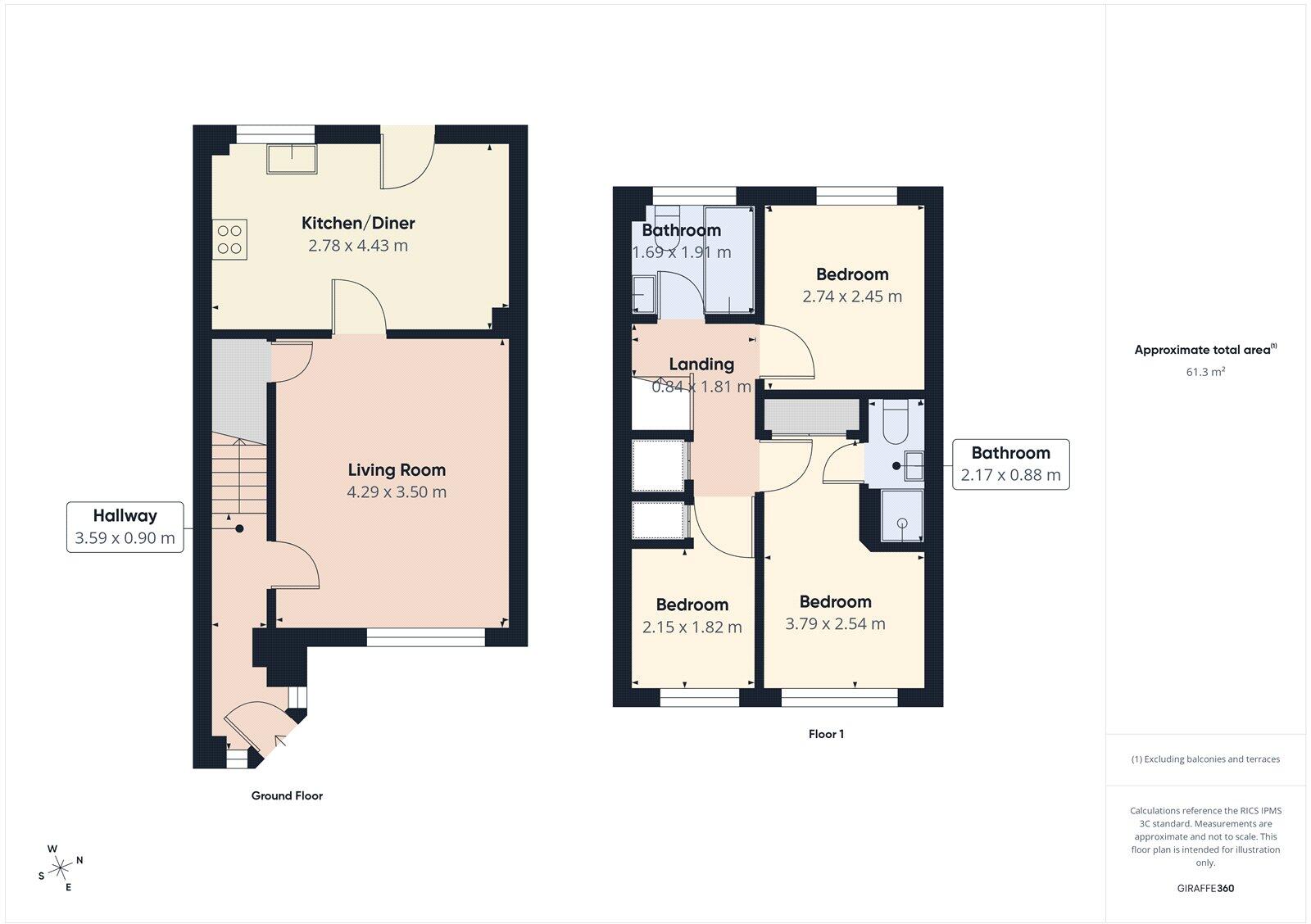 Pilgrims Wharf, Bristol, BS4 floorplan