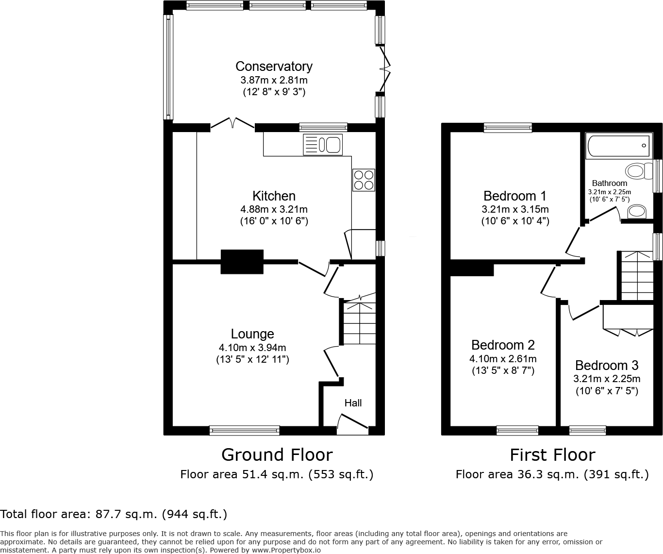 Barnes Avenue, Wakefield, WF1 floorplan