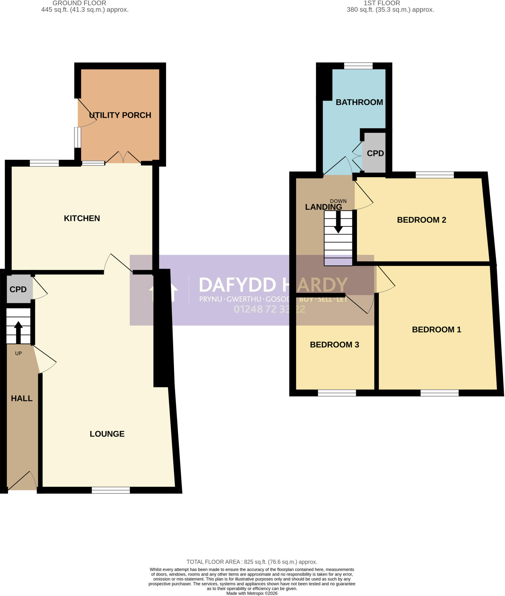 Mona Street, Amlwch, Isle of Anglesey, LL68 floorplan