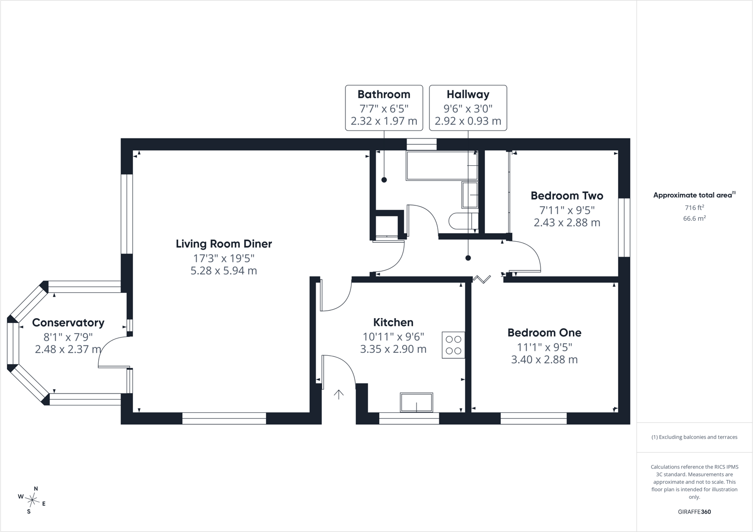 West Park Homes, Darrington, Pontefract floorplan