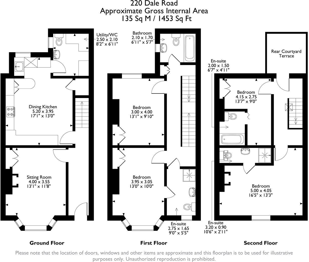 Dale Road, Matlock Bath, Matlock floorplan