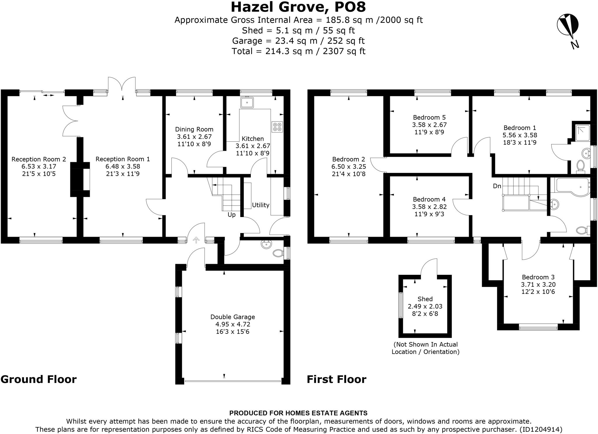 Hazel Grove, Clanfield, Waterlooville, Hampshire floorplan