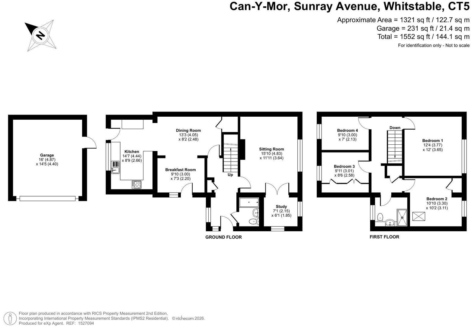 Sunray Avenue, Whitstable floorplan