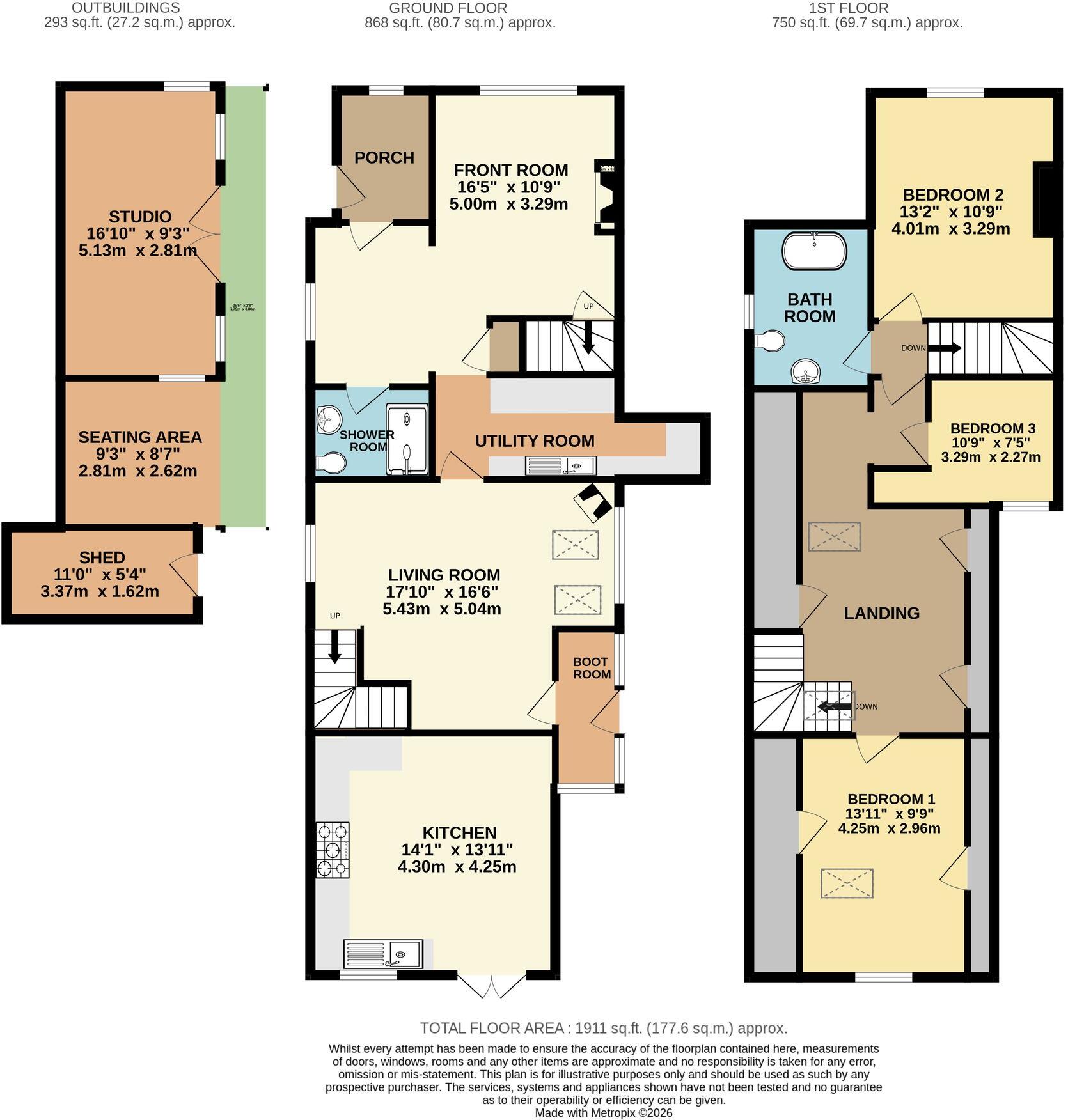 Burford, Tenbury Wells, WR15 floorplan