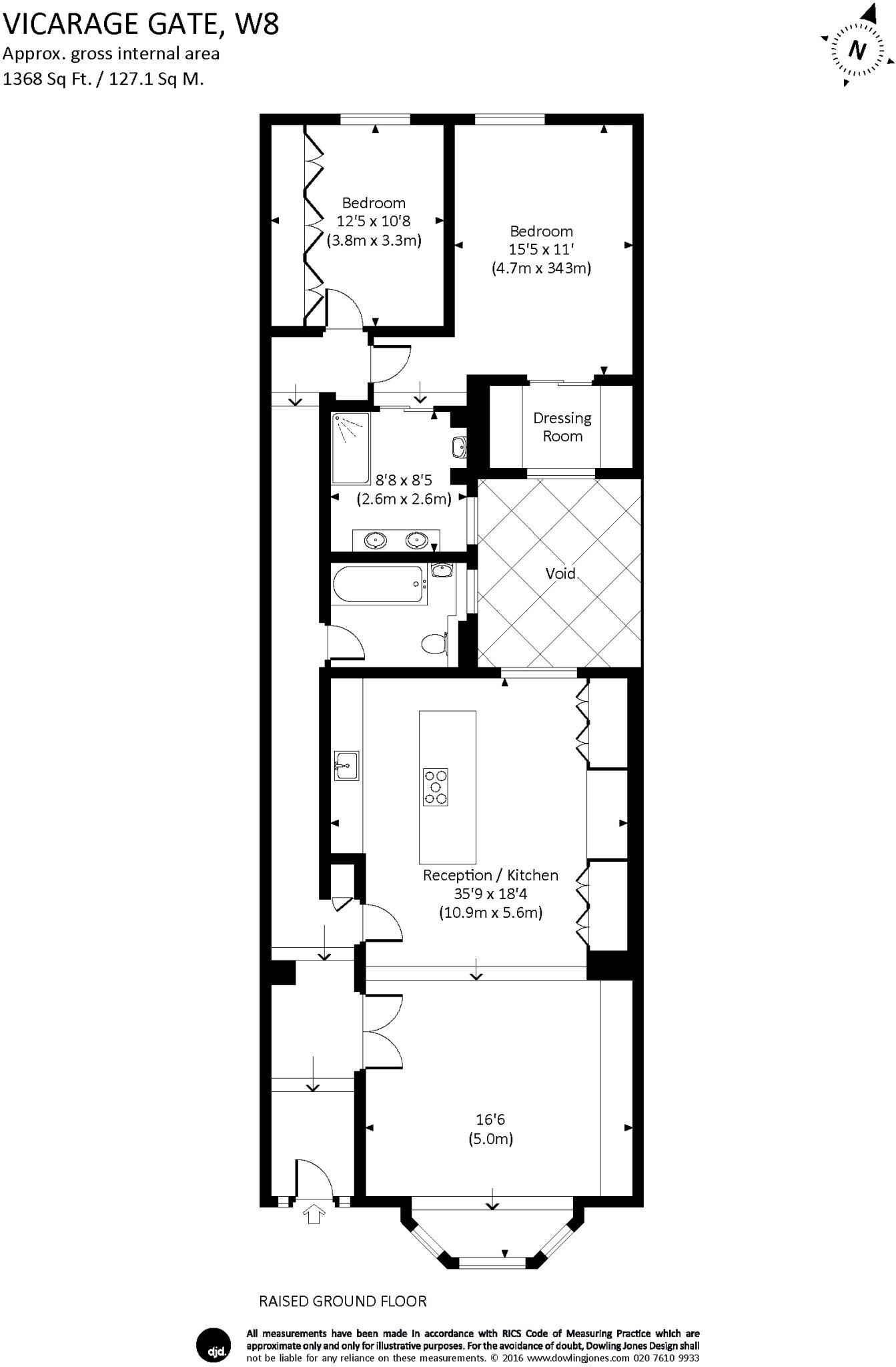 Vicarage Gate, London, W8 floorplan