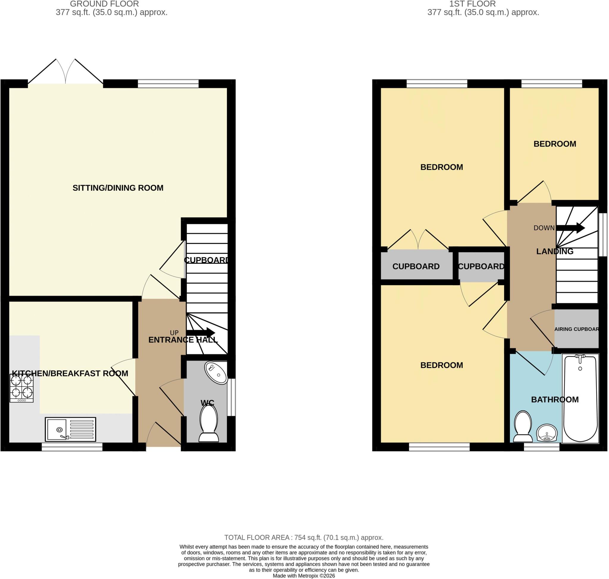 Lancock Street, Wellington floorplan