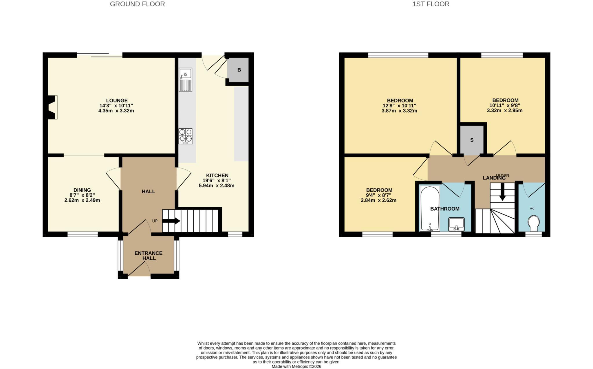 Birbeck Walk, Northwood floorplan
