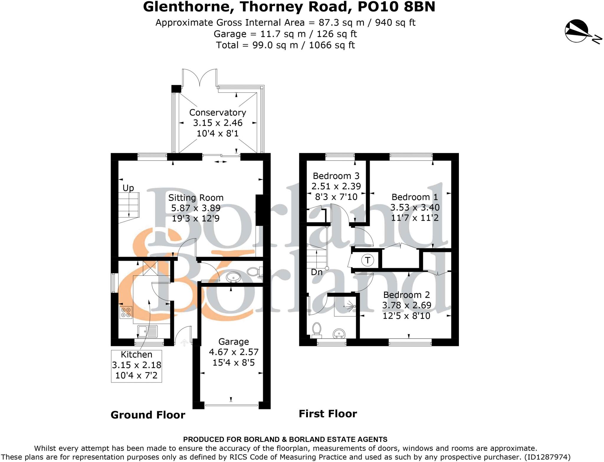 Thorney Road, Emsworth floorplan