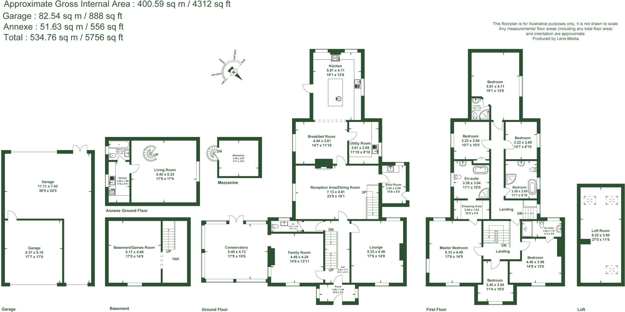 Fairfield Road, Singleton, Poulton-le-Fylde, Lancashire floorplan