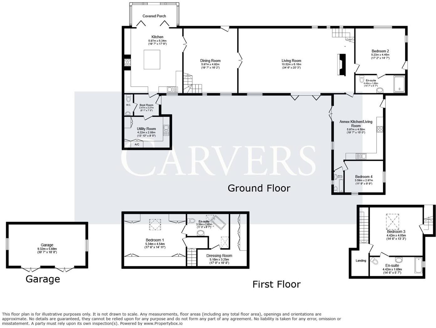 The Granary, Manor House Farm, Morton On Swale, Northallerton floorplan