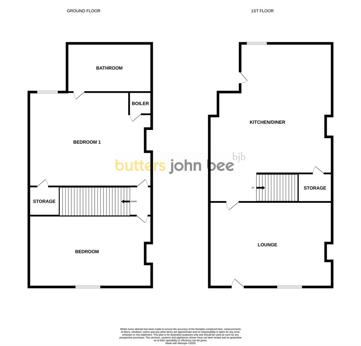 Waggs Road, Congleton floorplan