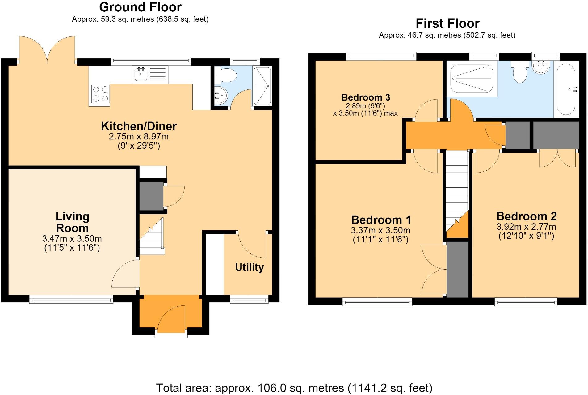 Chard Avenue, Llanrumney Llanrumney, Cardiff, CF3 4EL floorplan