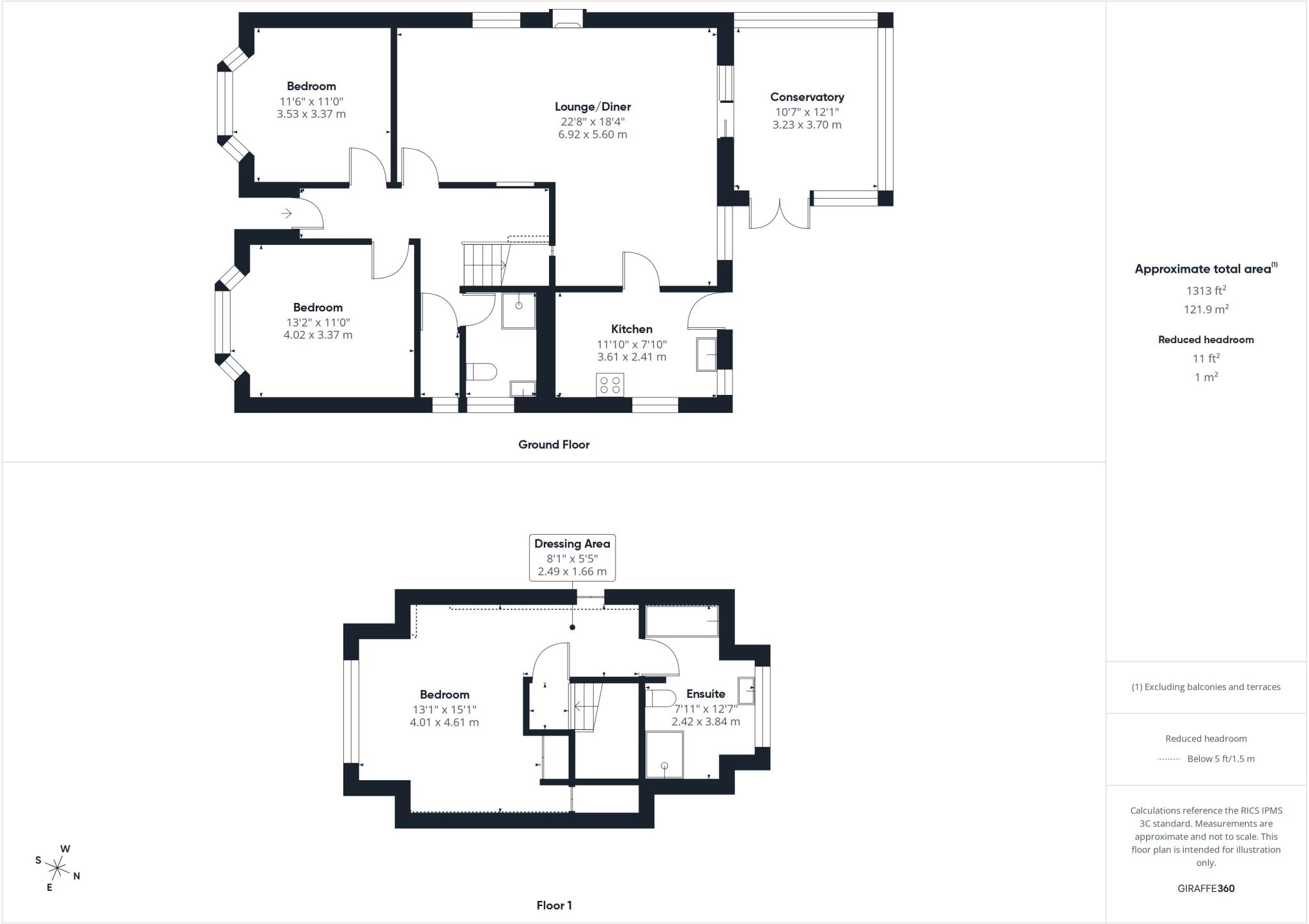 35, Wickfield Avenue, Christchurch, Dorset, BH23 floorplan