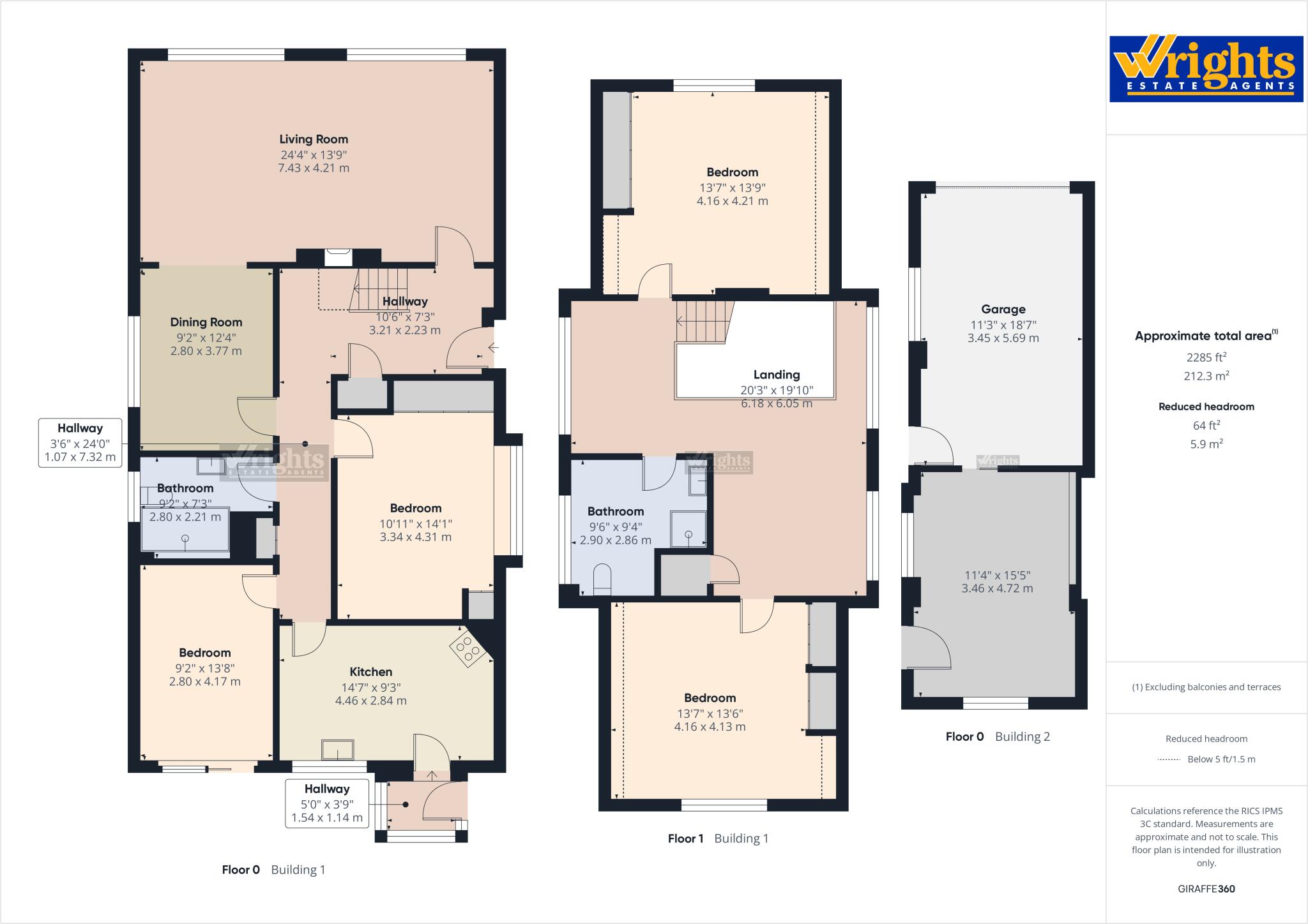 Cheam Road, Broadstone, Dorset, BH18 floorplan