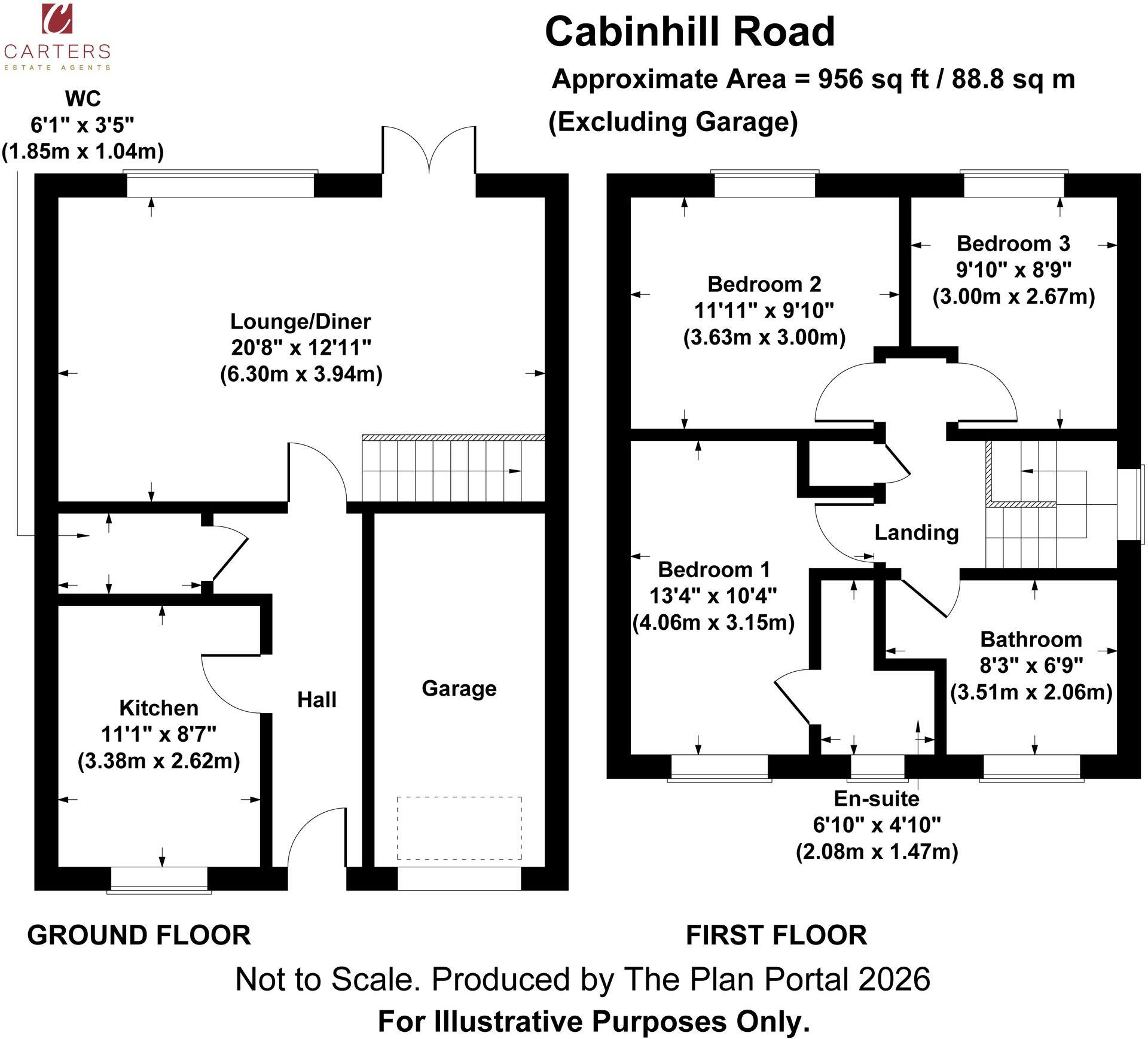 Cabinhill Road, Nuneaton, CV10 floorplan