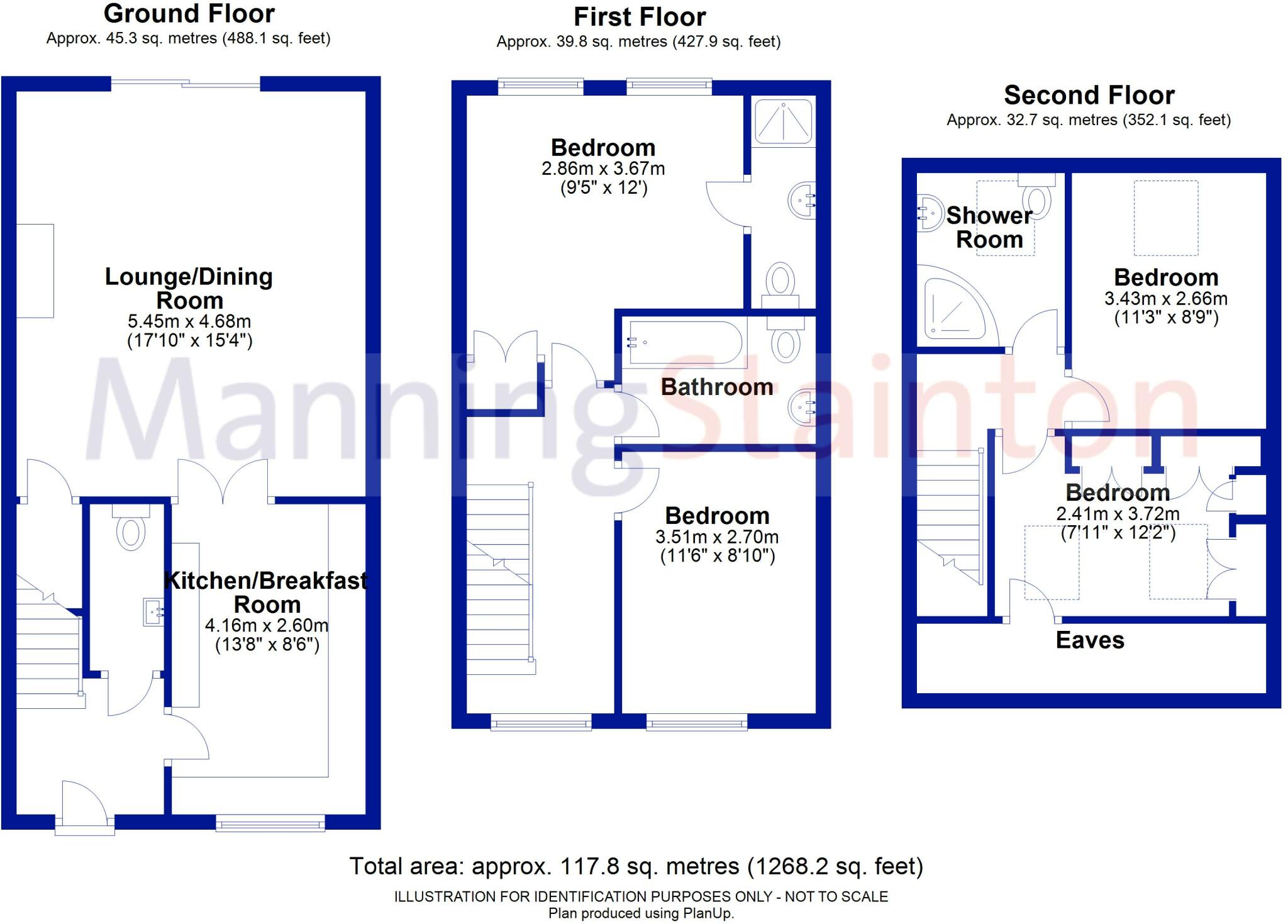 Church Lane, Dewsbury Moor, Dewsbury, West Yorkshire floorplan